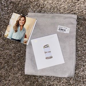 Kendra Scott 3 piece gold ear cuffs